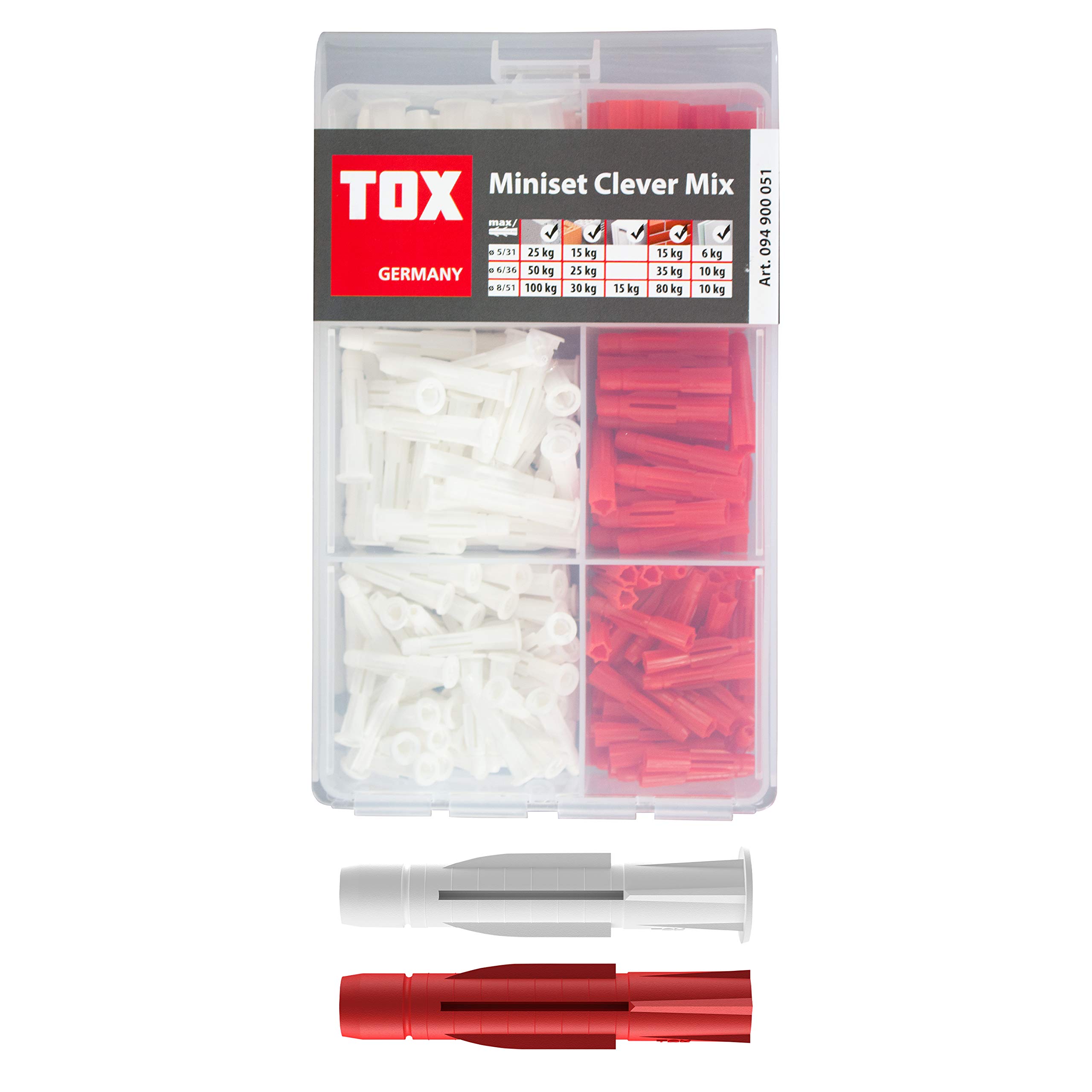 TOX standard assortment Miniset Clever Mix 215 Pcs, 094900051