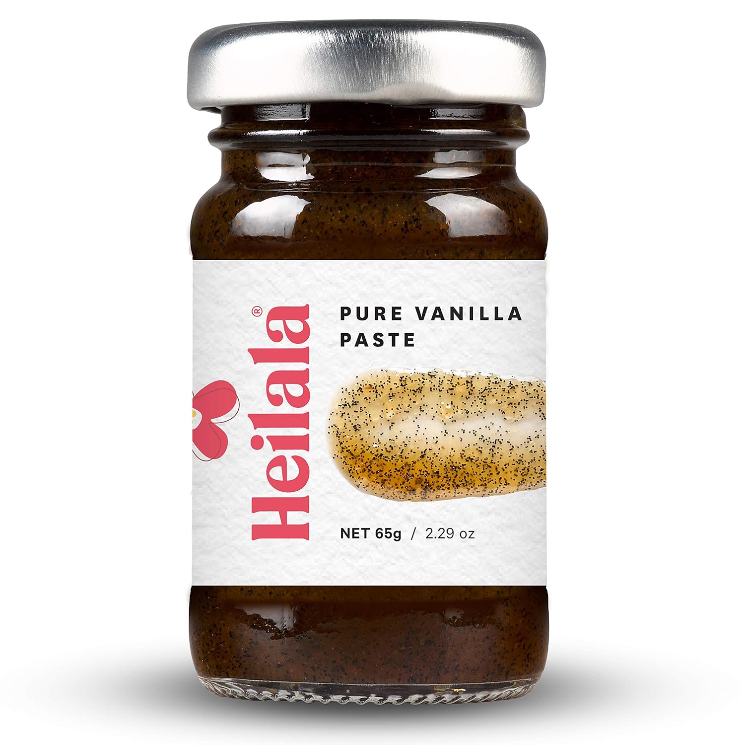 Heilala Vanilla Bean Paste contiene semillas de vainilla de vainilla