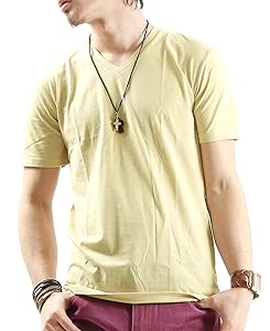 15color 無地ＶネックＴシャツ