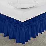 Utopia Bedding King Elastic Bed Ruffle - Easy Wrap