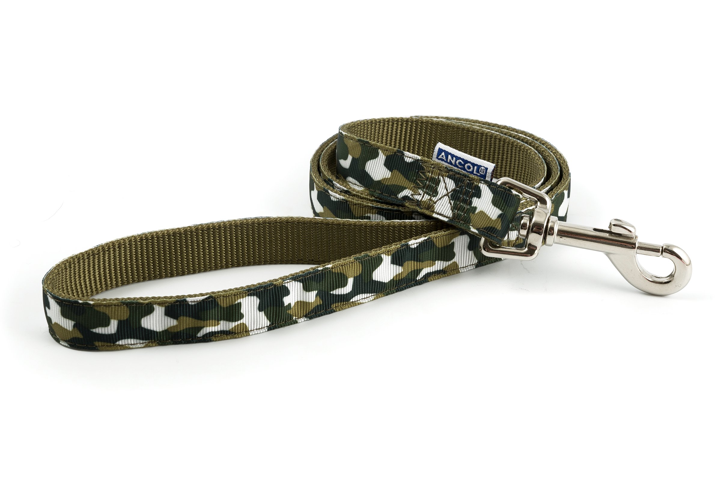 Ancol Green Combat Lead 19mmx1m