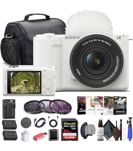 Amazon.com : Sony Alpha ZV-E10 II Mirrorless Camera with 16-50mm