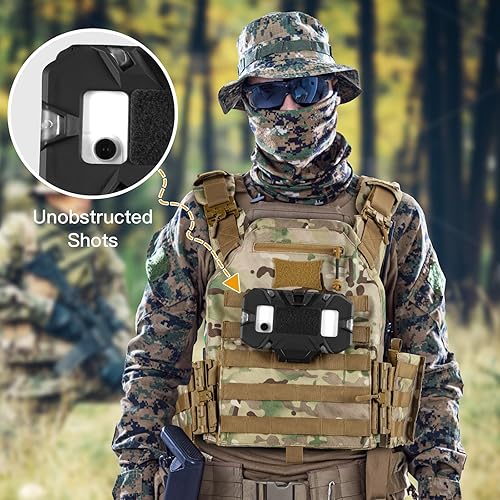 Jueachy Tactical Vest Phone Mount: Plate Carrier Phone Holder