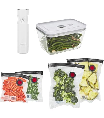 Amazon.com: ZWILLING Fresh & Save 4-pc Small Glass Vacuum Sealer