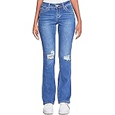 YMI Women's Wannabettabutt Bootcut Jeans, Medium Blue, 13