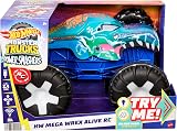Hot Wheels Mega-Wrex Alive RC Monster Truck 1:15 with Lights Modes view 7