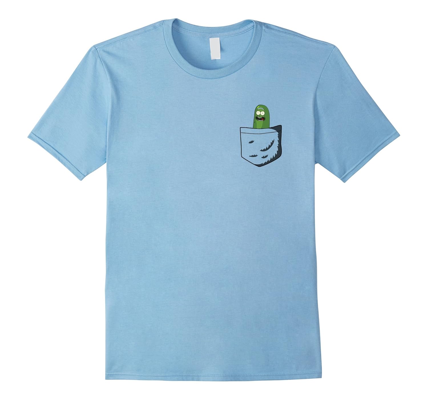 Pickle Pocket T Shirt- Pickle Funny Shirt-Rose