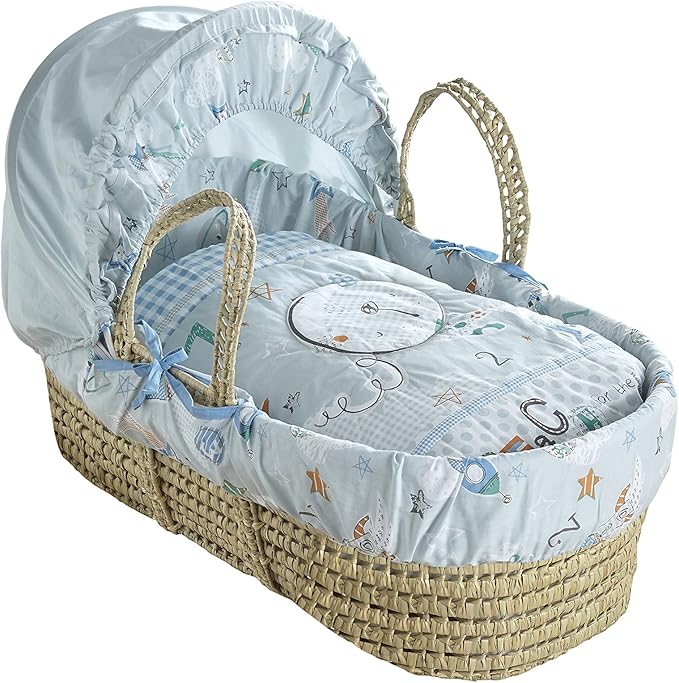 baby boy moses basket