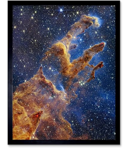 Generative AI Cosmic Cliffs In The Carina Nebula James Webb Space Telescope Glittering Landscape Star Birth Ele Elements 308503173