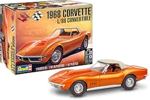 Revell 14572 ’68 Corvette L/88 Convertible 2’N1 1:25 Scale 142-Piece Skill Level 4 Model Building Kit