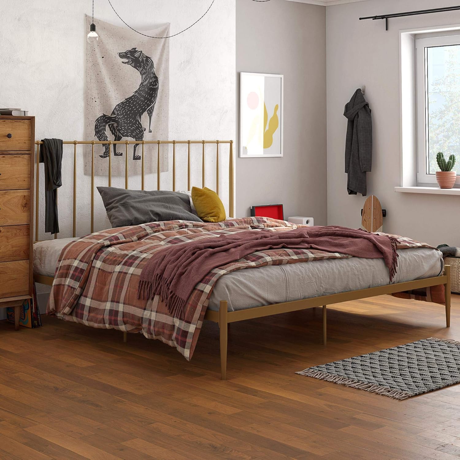 Best King Bed Frame 500 Lbs.Limit