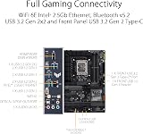ASUS TUF GAMING Z790 PLUS WIFI Motherboard Intel Z790 ATX DDR5 PCIe5 Wi-Fi 6E view 6