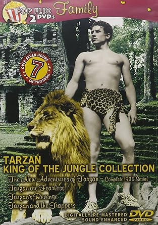 Amazon Com King Of The Jungle Double Tarzan Movies Tv