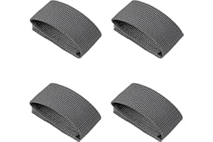 TACNEX Duty Belt Keepers w/Hook & Loop Closure 2.25"/2"/1.75"/1.5"/1" Wide Utility Belt Stays Tactical Strap Holder Retainer