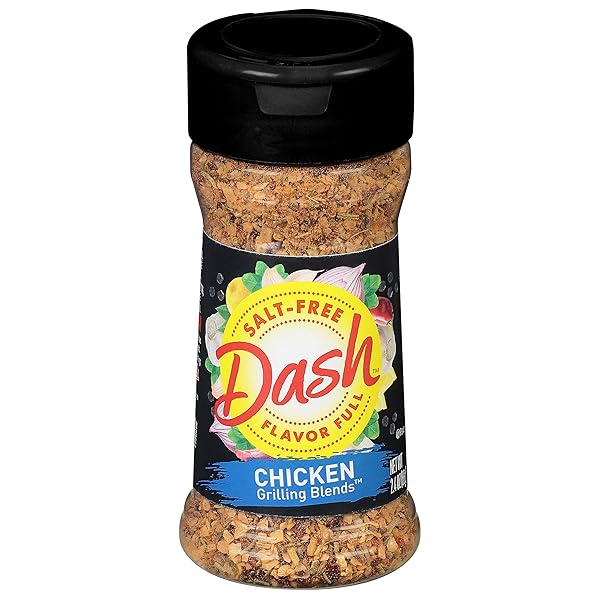 DASH SALT-FREE GRILLING BLEND, CHICKEN, 2.4 OUNCE
