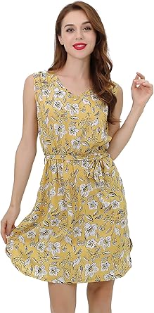 light yellow summer dress