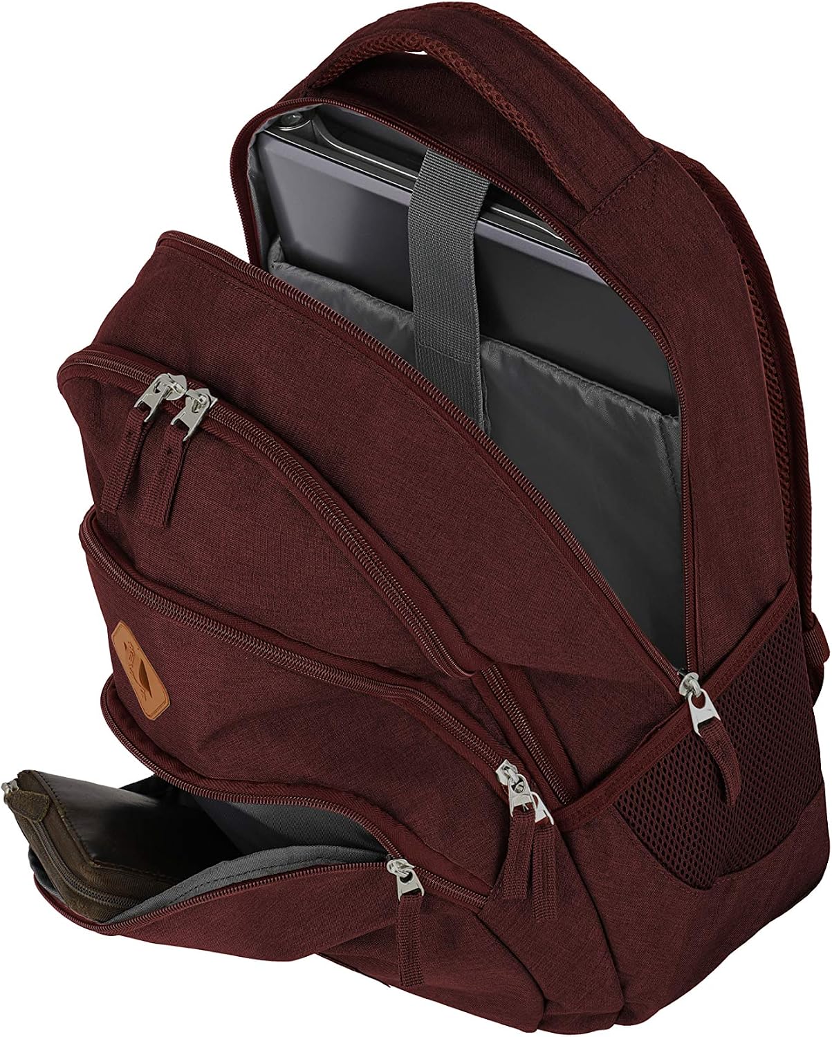 travelite hand luggage backpack, laptop backpack 15.6 inch, BASICS, daypack, daypack with many compartments, 45 cm, 22 liters - Image 5