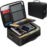 Cnkaite Fireproof Document Box, 5200&deg;F Fire Safe Document Organizer with Lock, Portable Waterproof File Box for Home Travel, Safe Storage Boxes for Important Documents