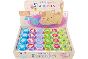 TINYMILLS Tiny Mills 24 Pcs Cat Stampers for Kids