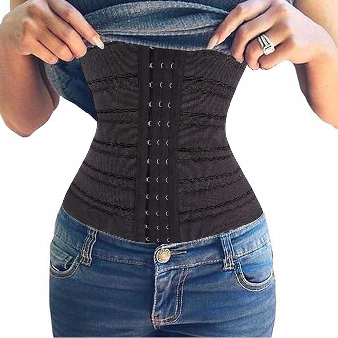 Kiwi Rata Womens Classic Waist Trainer Shapewear Workout Waist Yoga Cincher Shaper