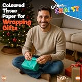 SOL 20pk Large Colourful Tissue Paper Sheets 66x50cm Gift Wrapping view 5