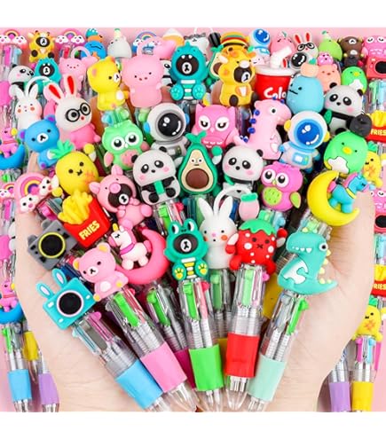 Stylos Effaçables Animaux Pour Enfants – 18 Stylos Gel Avec