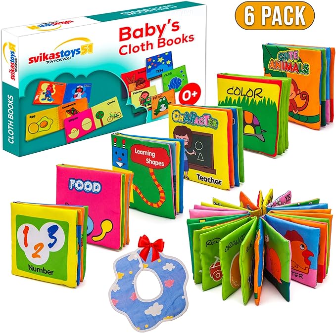 Baby Toys 6 12 Months, Baby Boy Toys Book & Baby Girl Toy