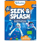 Skillmatics Seek &amp; Splash, Pool Toys, Gem Hunt Diving Game, Gift for Kids | 64 Colorful Gems, Outdoor Swimming Pool Fun, Summer Activity for Boys &amp; Girls Ages 6, 7, 8, 9, 10, 11 &amp; Up