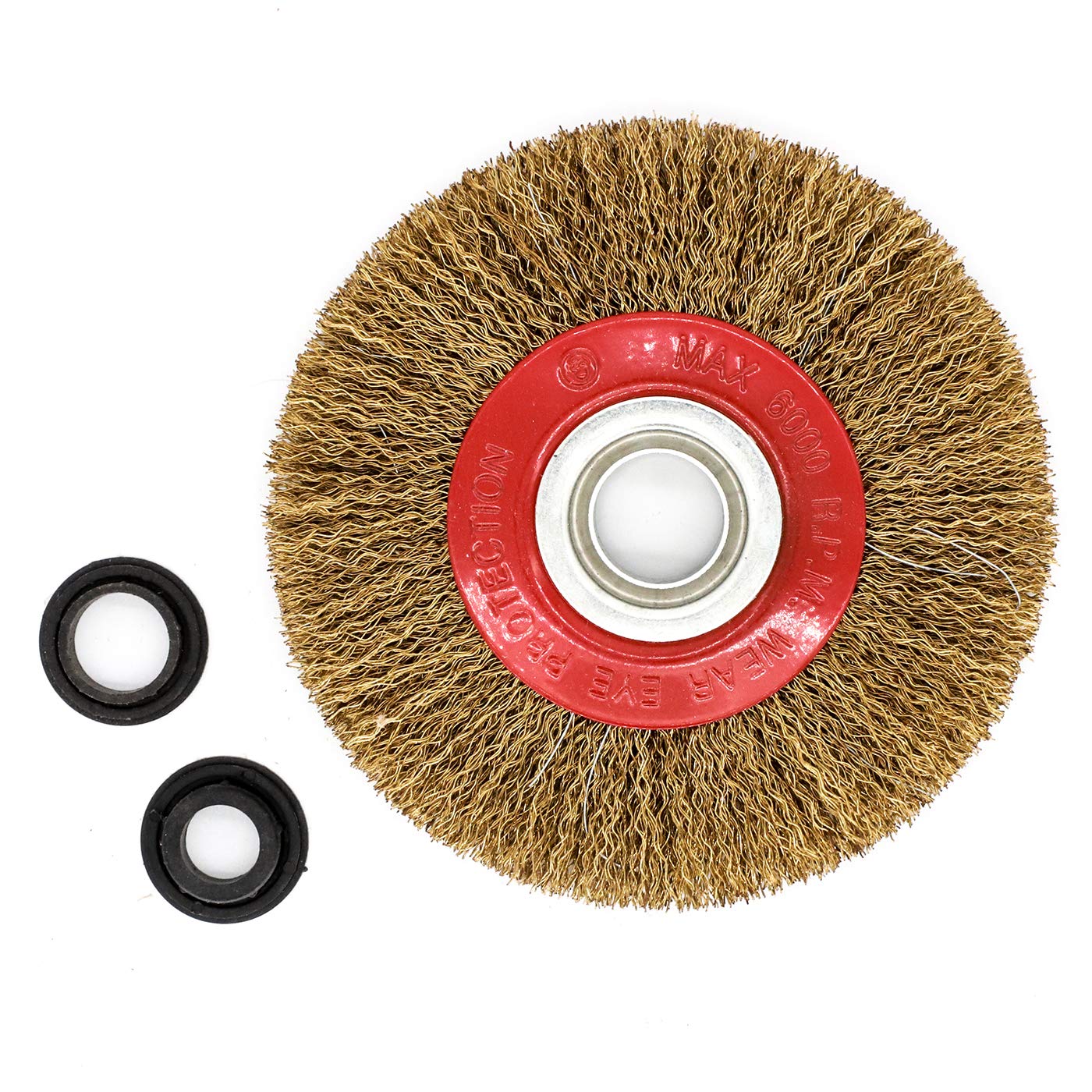 125 mm grinding brushes wire brushes for single-handed angle grinder, steel wire.