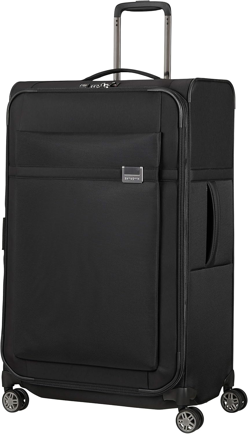 Samsonite Airea - Spinner L Expandable, Suitcase, 78 cm, 111.5/120 l, black (black), L (78 cm - 111.5 L/120 L)