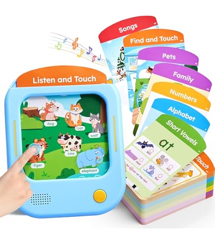 Tales Game TIMIO Disc Set # 3: Set Of 5 Audio Discs For TIMIO Player | Learns 12 Fairy Tales Vol. 1, Hour, Vegetables, Alphabet A-L, Alphabet M-Z | In 8 Languages | Ages 2 To 6 Years Vs Yoto