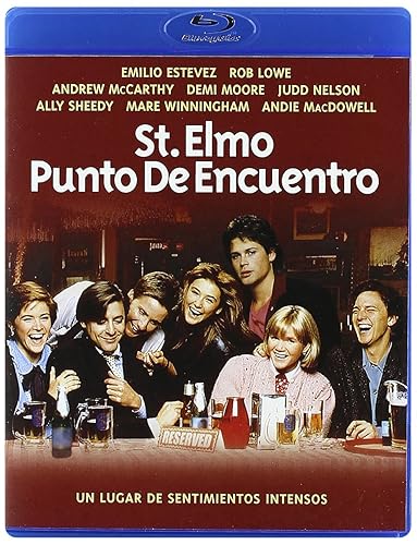 St Elmo Punto De Encuentro Bd Blu Ray Amazon Es Rob Lowe Andrew Mccarthy Demi Moore Judd Nelson Ally Sheedy Emilio Estevez Mare Winningham Andie Macdowell Joel Schumacher Rob Lowe Andrew Mccarthy Lauren
