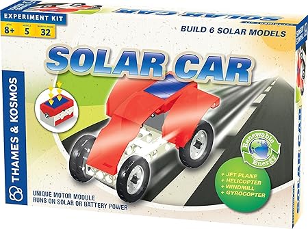 Thames & kosmos Solar Car Set Science Kit, Multi Color