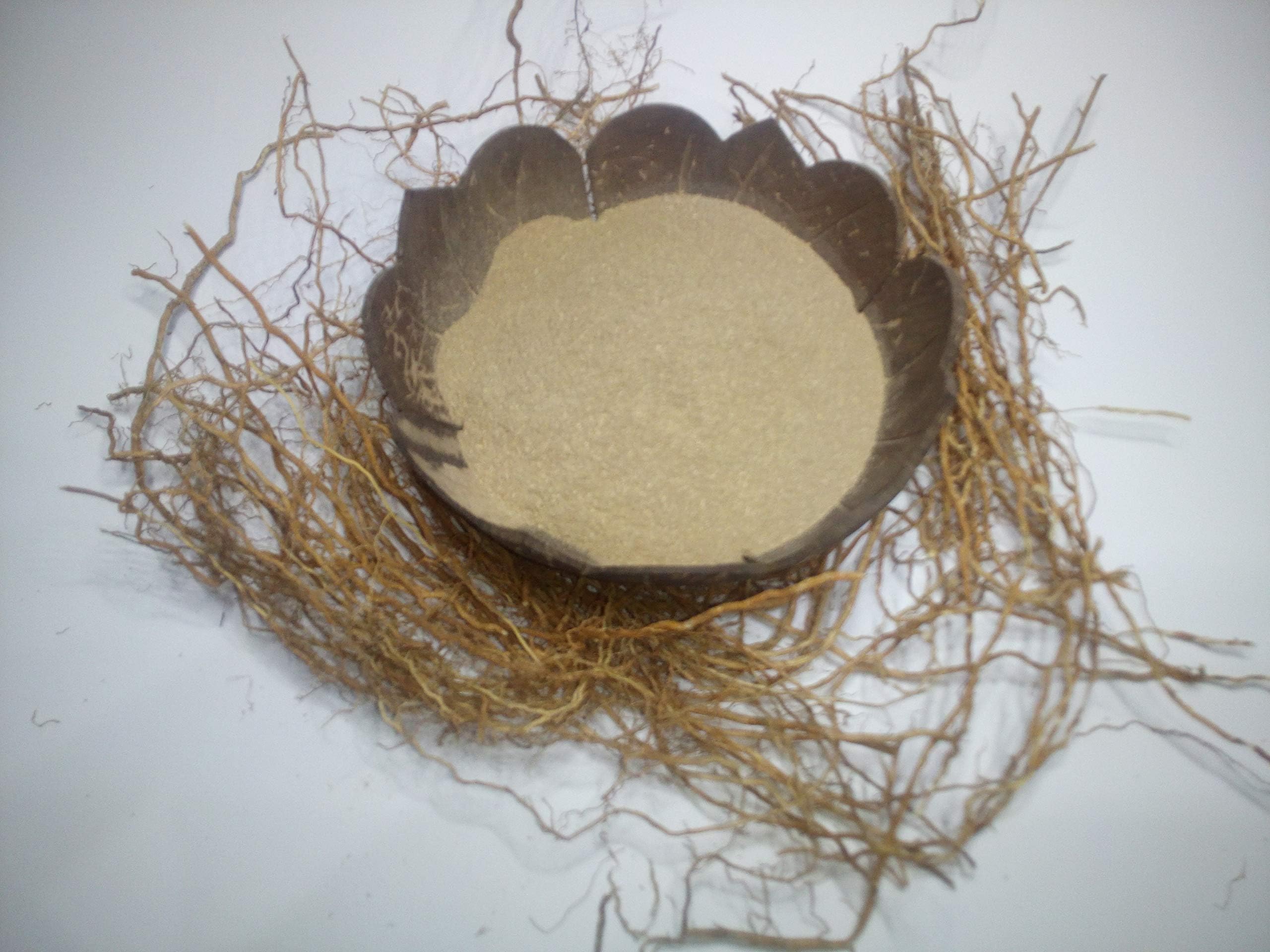 Vetiver Root Powder (Khus Root Powder) 100% Pure, Naturally Aromatic and Antiseptic (Pack 250g)