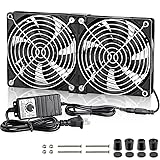 GDSTIME Big Airflow Dual 120mm Fans, 2x120mm 240mm