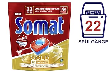 Somat Tabs 12 Gold, 7er Pack (7 x 22 Tabs)