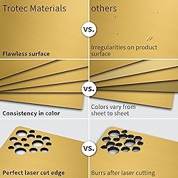 Trotec TroLase Metallic Plus | 8 Pcs | 12" x 12" x