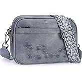 MEITRUE Crossbody Purse for Women Vegan Leather Small Crossbody Bags with Adjustable Strap Multiple Pockets Shoulder Handbags