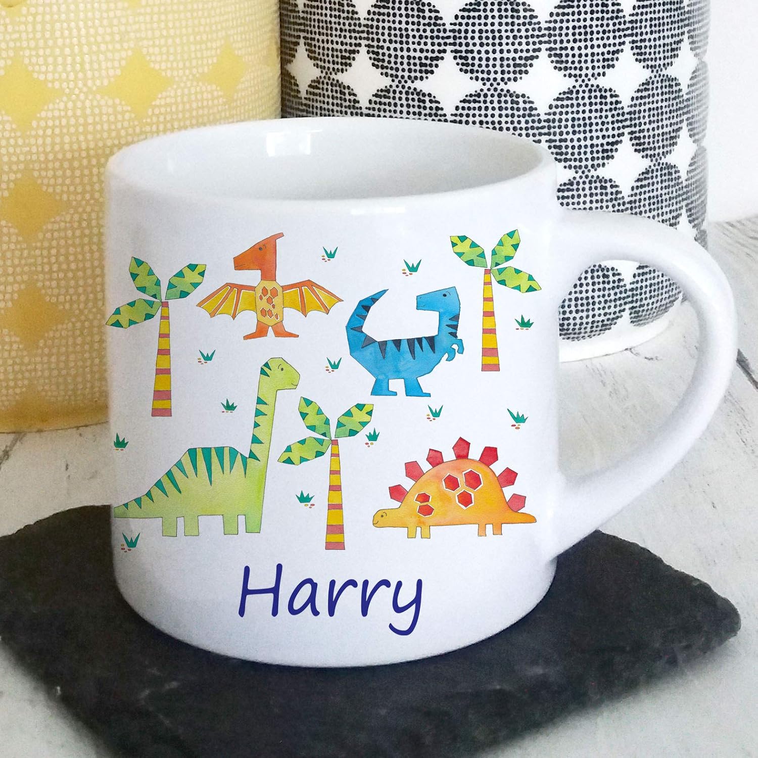Boys personalised Christening Cup Baby Ceramic GiftToddler Cup
