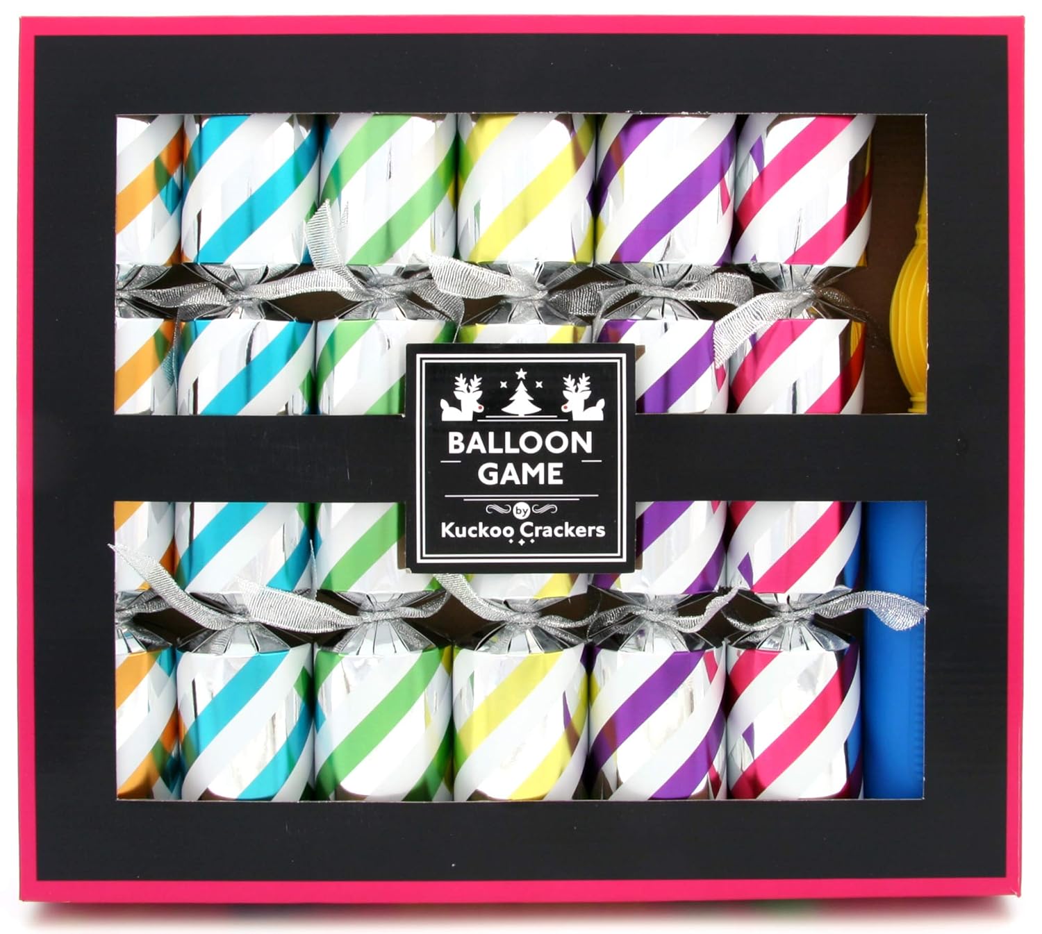 Kuckoo Crackers 6 x 12inch Balloon Game Christmas Crackers Amazon