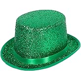 Barelove Top Hats for Men Women Adults, Shiny Magician Hat Tuxedo Hat Victorian Dress Up Christmas Top Hats