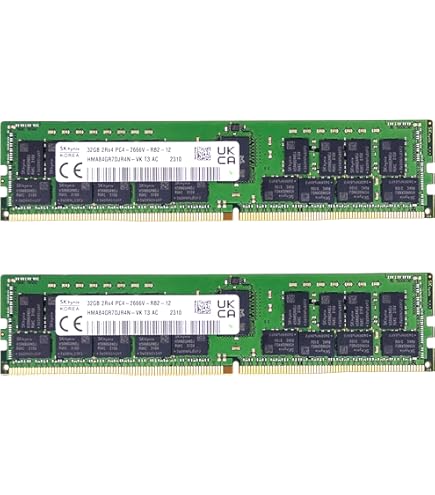 Samsung Memory Bundle with 64GB (2 x 32GB) DDR4 PC4-21300 2666MHz