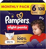 Pampers Night Pants Size 5 Nappy Pants Overnight Protection