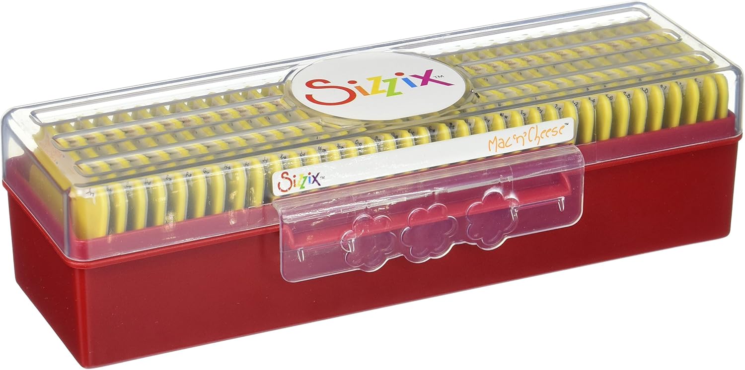 Sizzix 654816 Sizzlits Alphabet Set, 35 Dies, Mac 'n