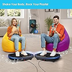 SoftGym Vibration Plate Exercise Machine for