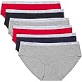 Tommy Hilfiger Women's Cotton Hipster Panty, Multipack