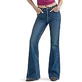 Wrangler Womens High Waisted Fierce Flare Jean
