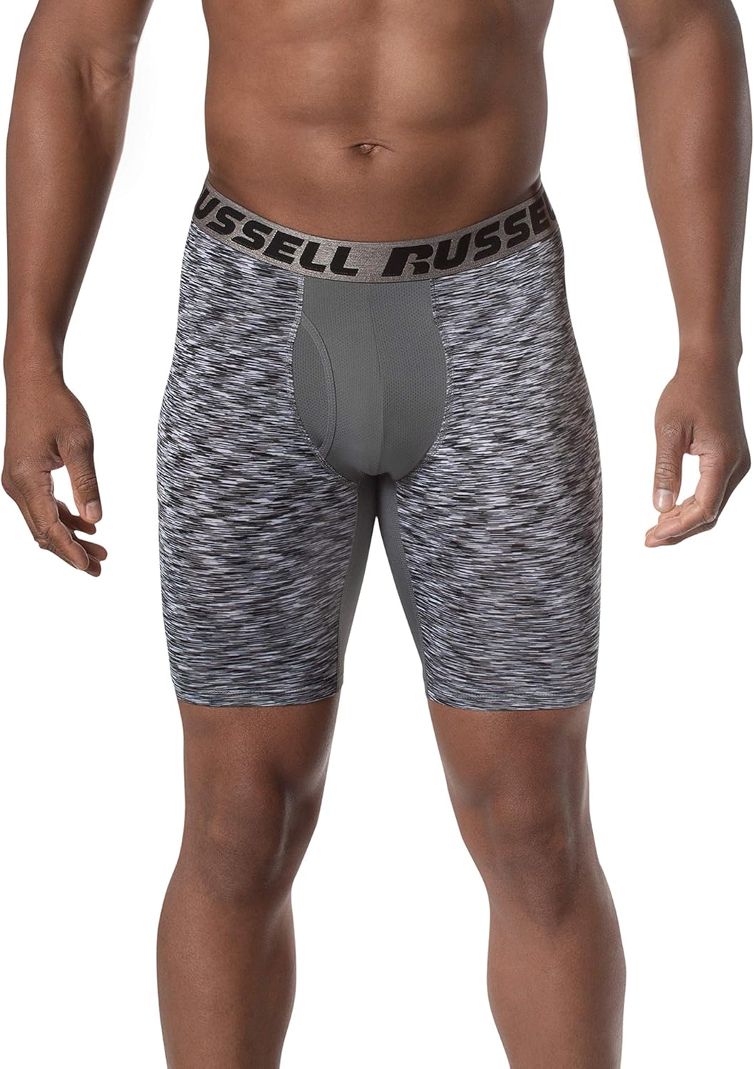 Russell Athletic Men's Freshforce Odor Protection and Coolforce Ventilation Performance Boxer Briefs at  Men’s Clothing store