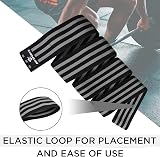 AQF Knee Wraps 78 Inch Heavy Duty USPA IPL Approved Pair view 4