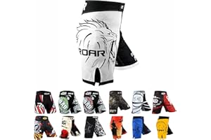 ROAR MMA Fight Shorts Grappling Muay Thai BJJ Training Jiu Jitsu No Gi Wear